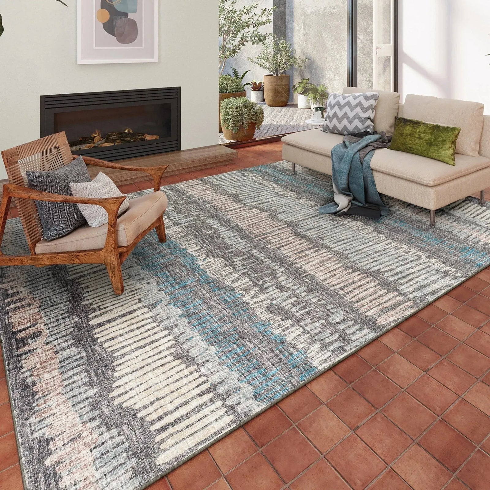 Winslow WL4 Charcoal Rug