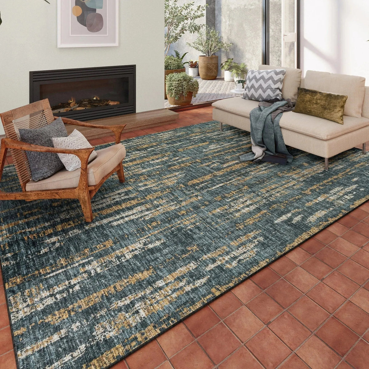 Winslow WL6 Charcoal Rug