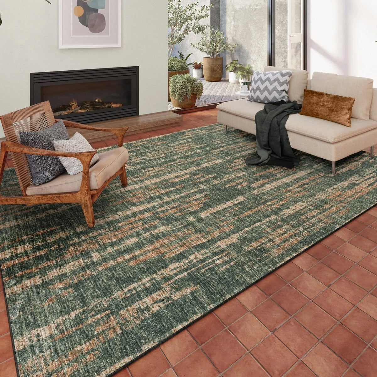 Winslow WL6 Olive Rug