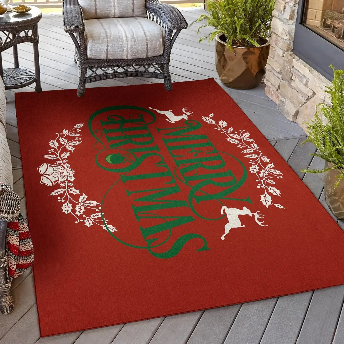 Wonderland WN6 Red Rug