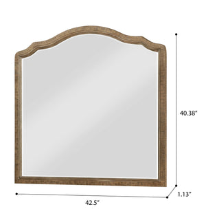 Interlude Mirror Sandstone Buff