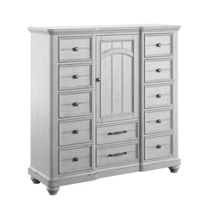 New Haven 12-Drawer Master Chest Oyster Shell