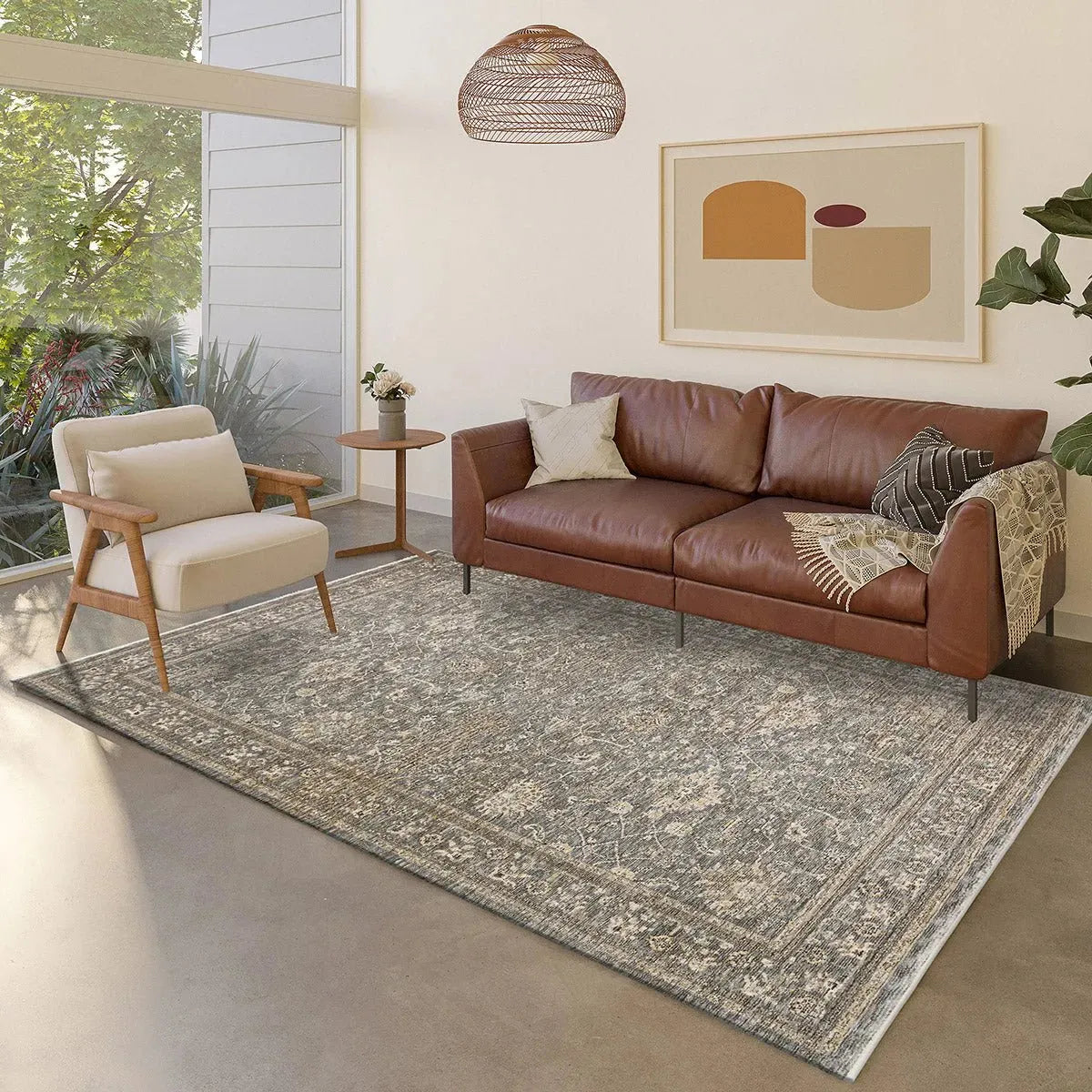 Yarra YA1 Pewter Rug