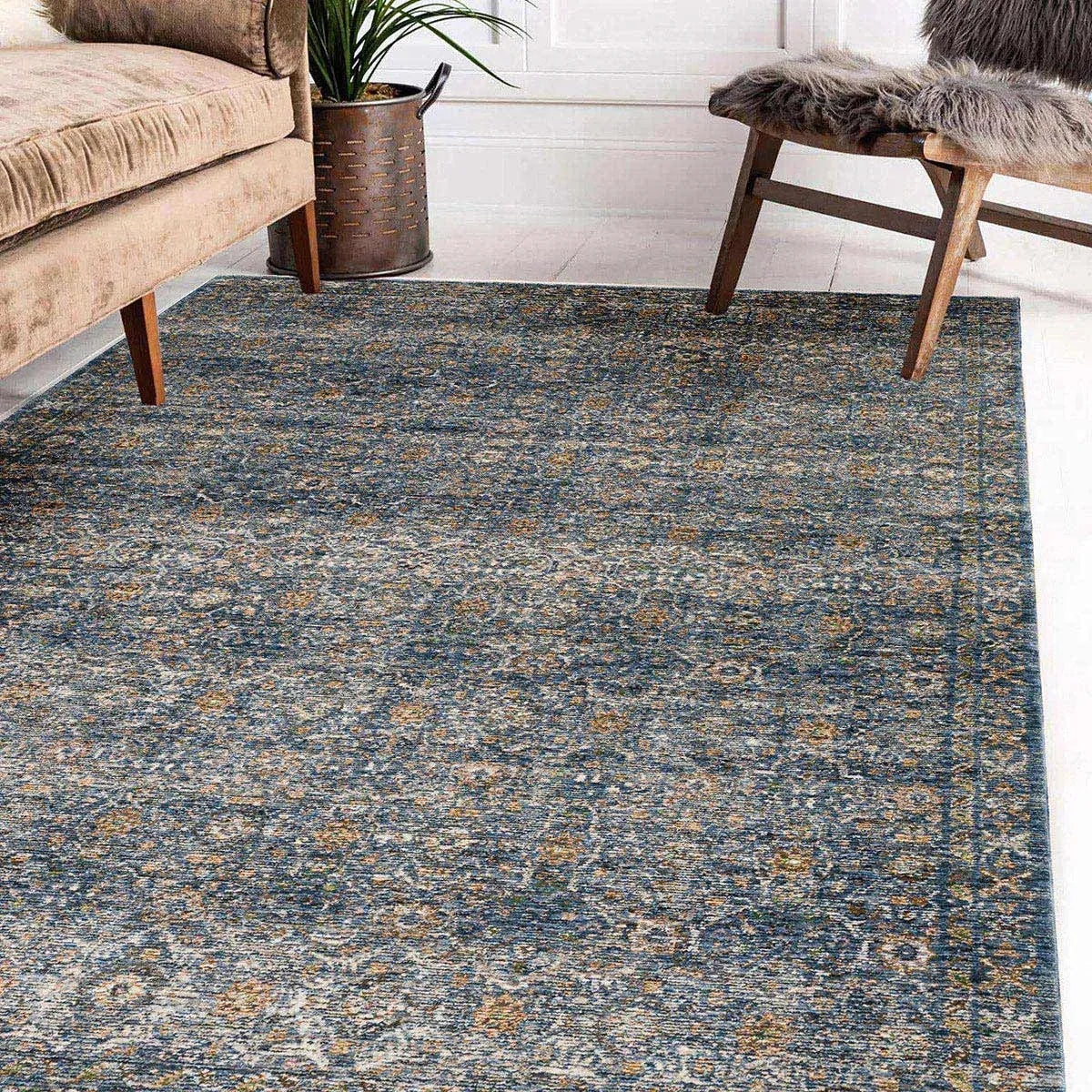 Yarra YA6 Navy Rug