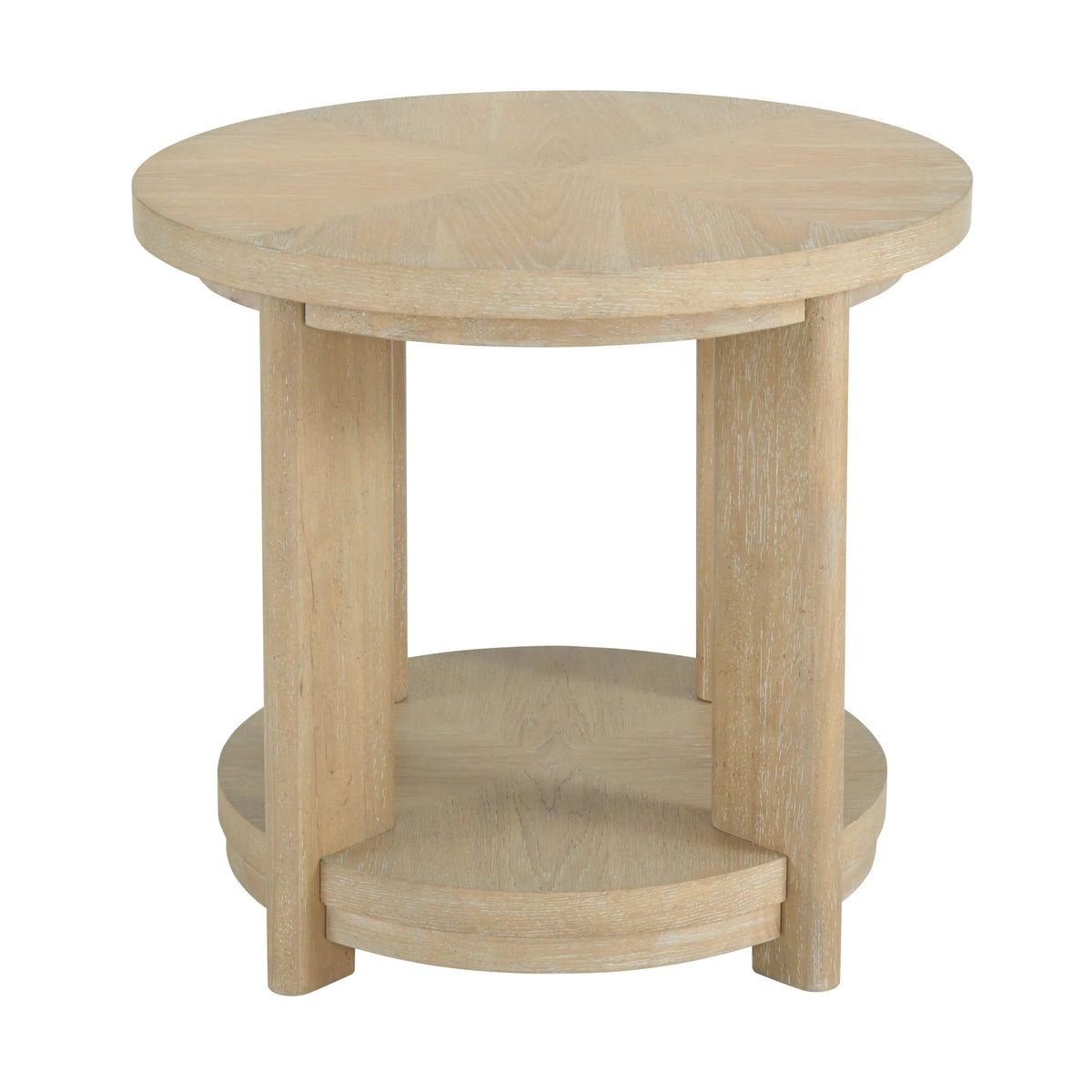 Pacific Grove Round Accent Table Sand Dune