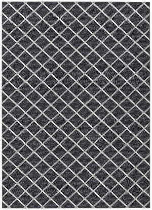 York YO1 Black Rug