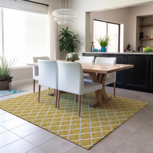 York YO1 Gold Rug