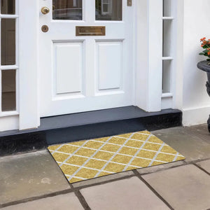York YO1 Gold Rug