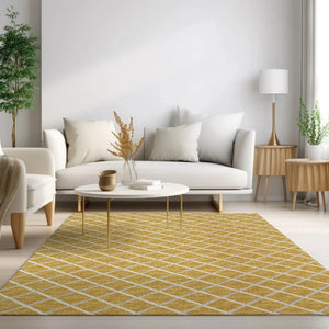 York YO1 Gold Rug
