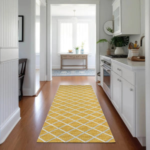 York YO1 Gold Rug