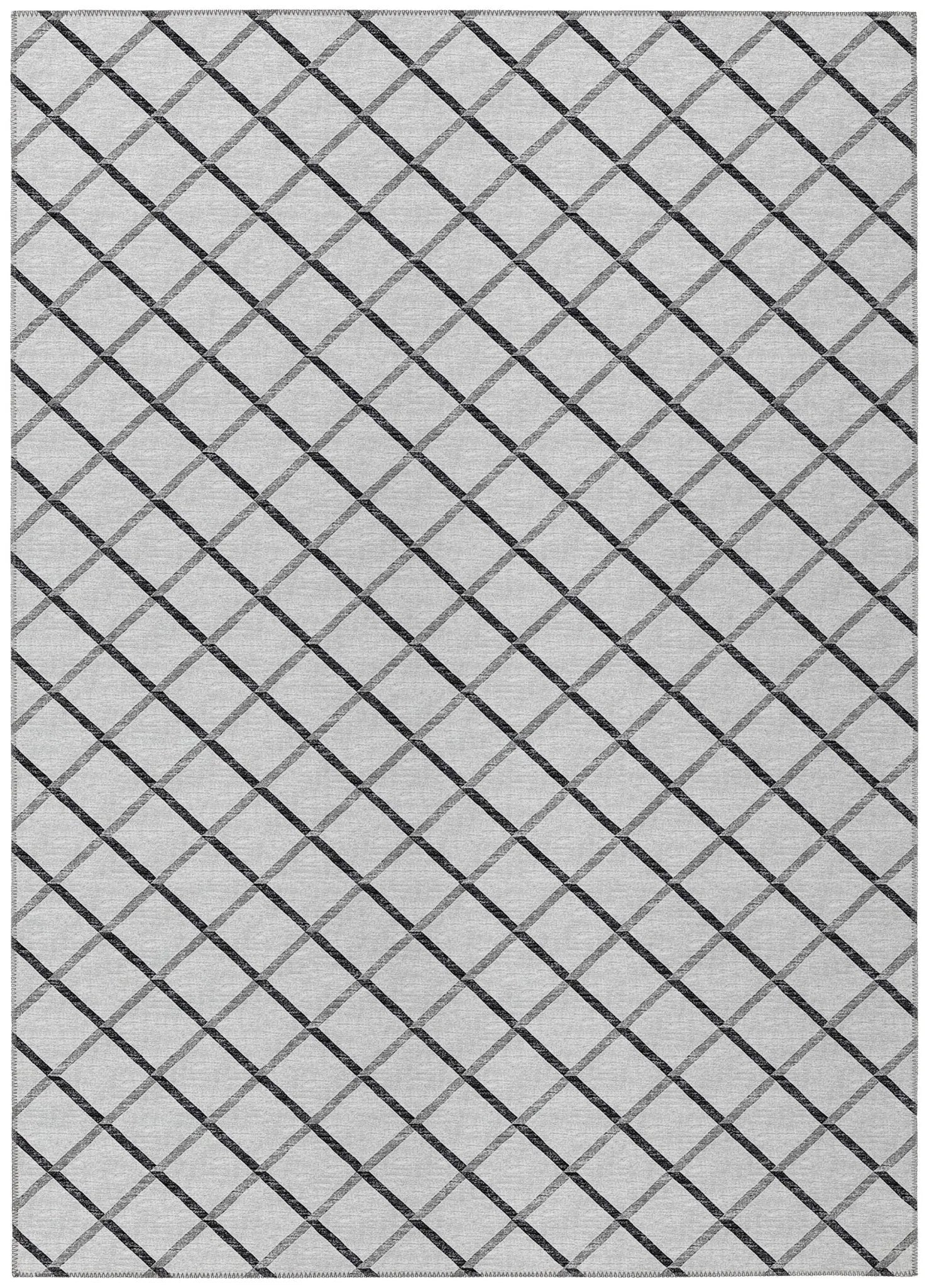 York YO1 Grey Rug