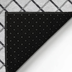 York YO1 Grey Rug