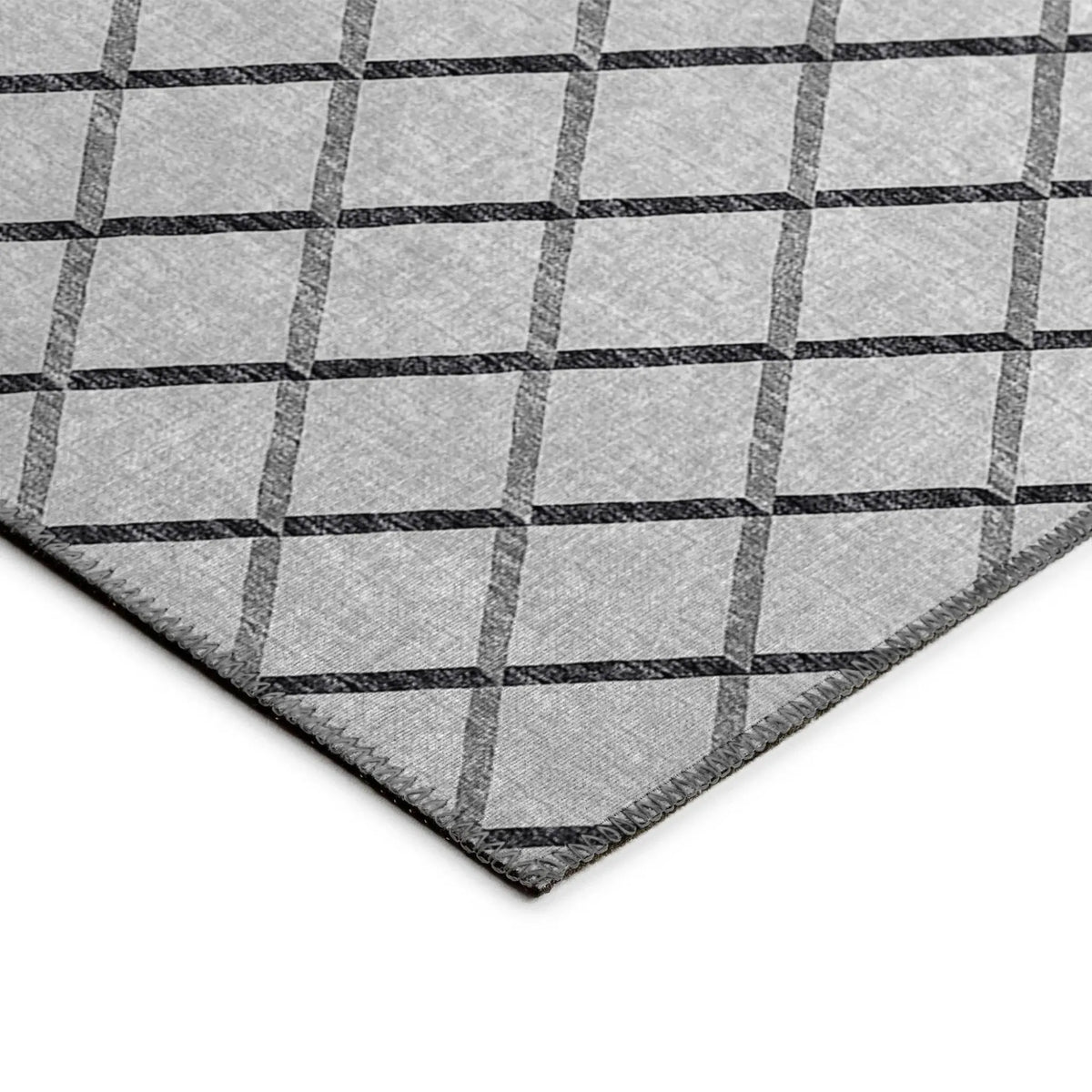 York YO1 Grey Rug