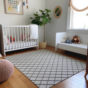 York YO1 Grey Rug