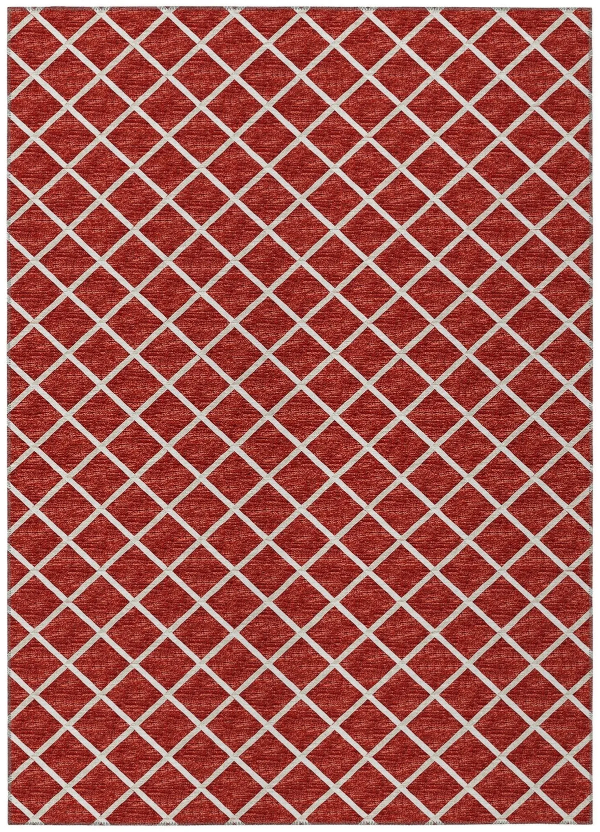 York YO1 Red Rug
