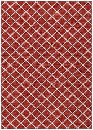 York YO1 Red Rug