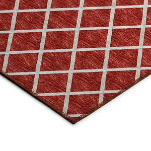 York YO1 Red Rug