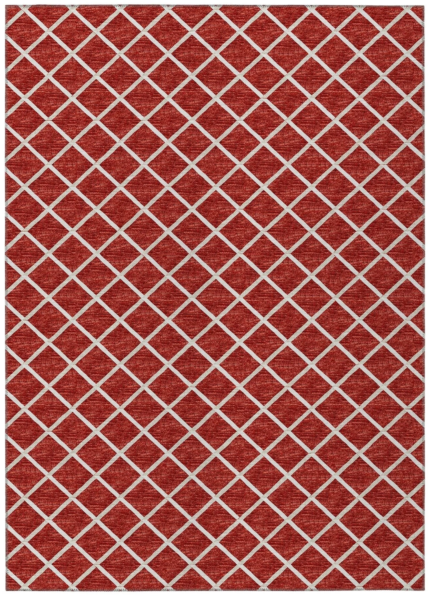 York YO1 Red Rug