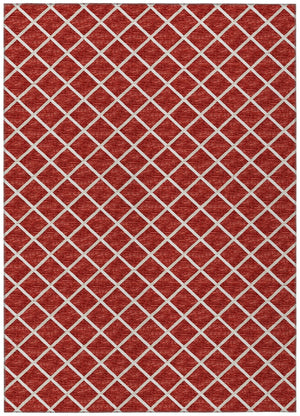 York YO1 Red Rug