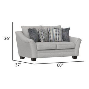 Casey Loveseat City Fog