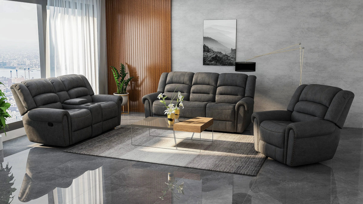 Baldwin Gliding Recliner Slate Gray