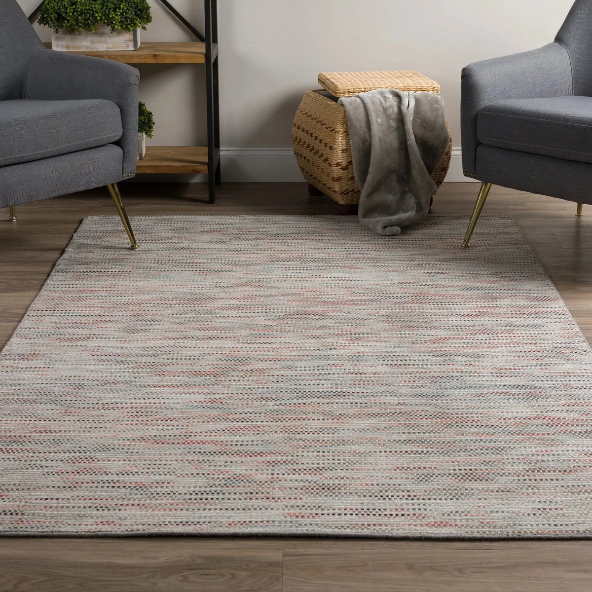 Zion ZN1 Silver Rug