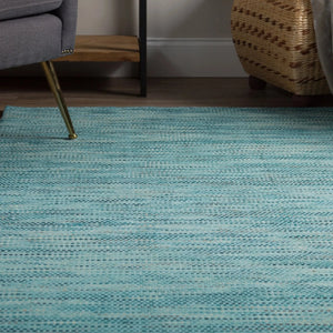 Zion ZN1 Teal Rug