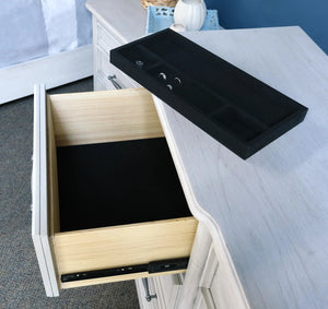 New Haven 10-Drawer Dresser Oyster Shell