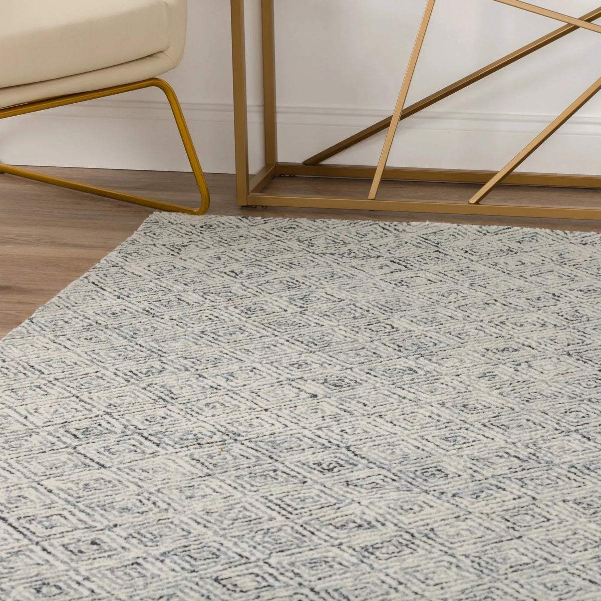 Zoe ZZ1 Charcoal Rug