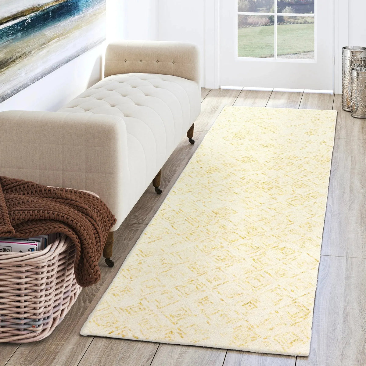 Zoe ZZ1 Gold Rug