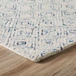Zoe ZZ1 Navy Rug