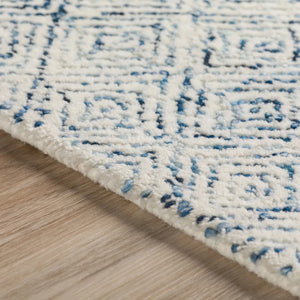 Zoe ZZ1 Navy Rug