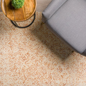 Zoe ZZ1 Orange Rug