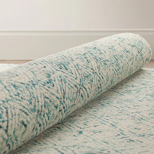 Zoe ZZ1 Teal Rug