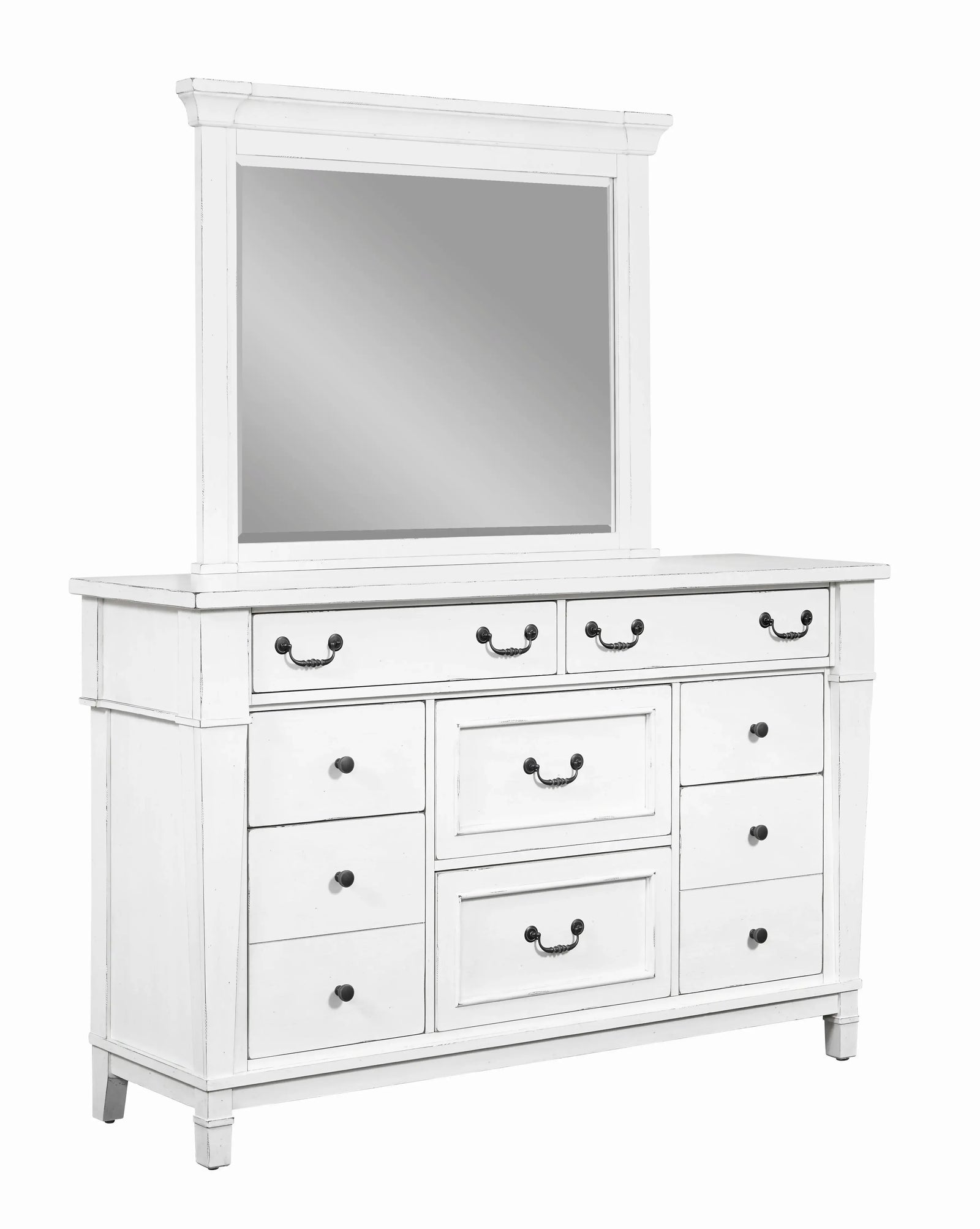 Stoney Creek Mirror Weathered White