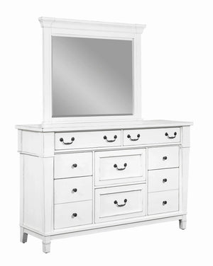 Stoney Creek Mirror Weathered White