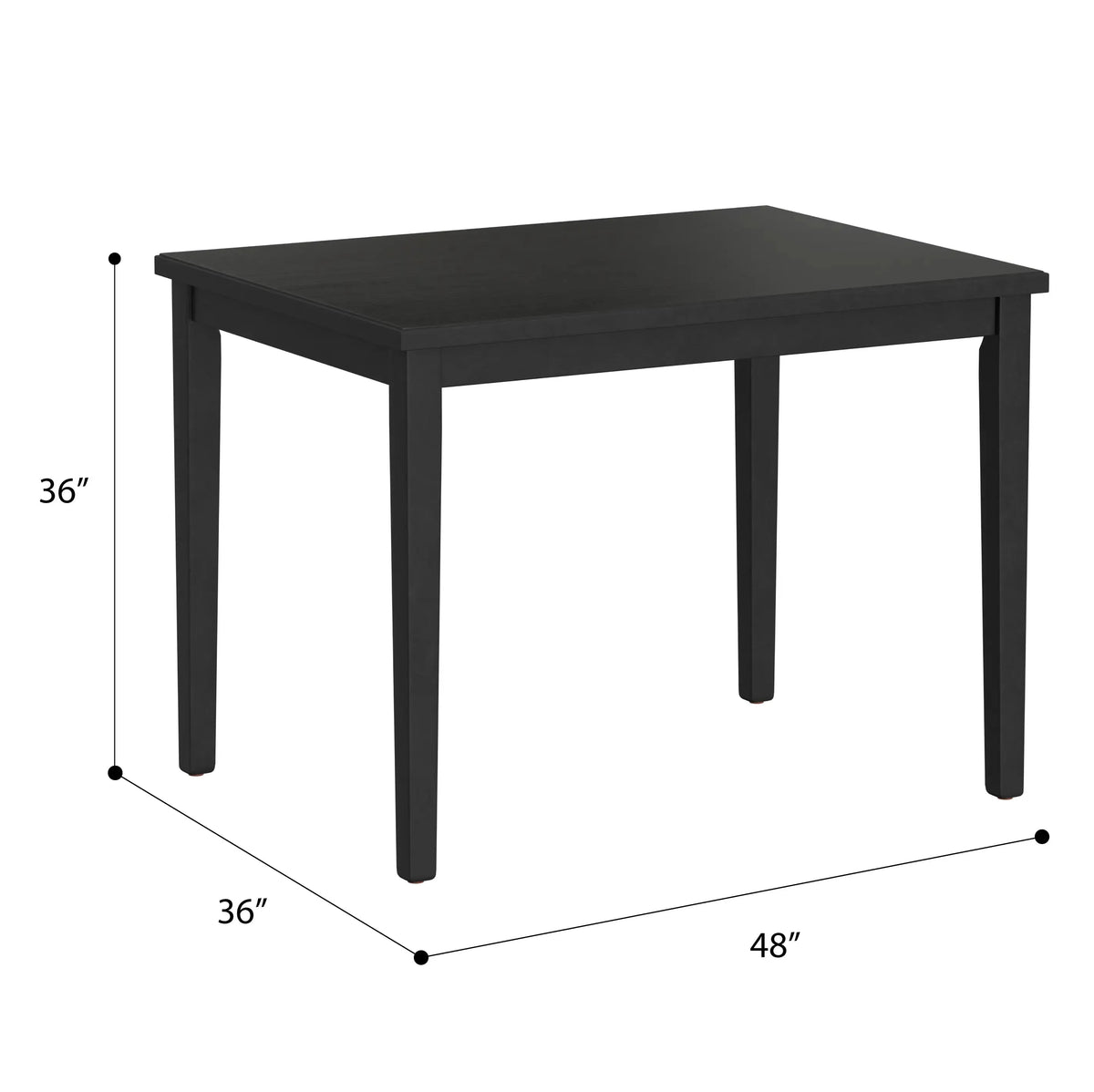 Madison Gathering Height Table Black