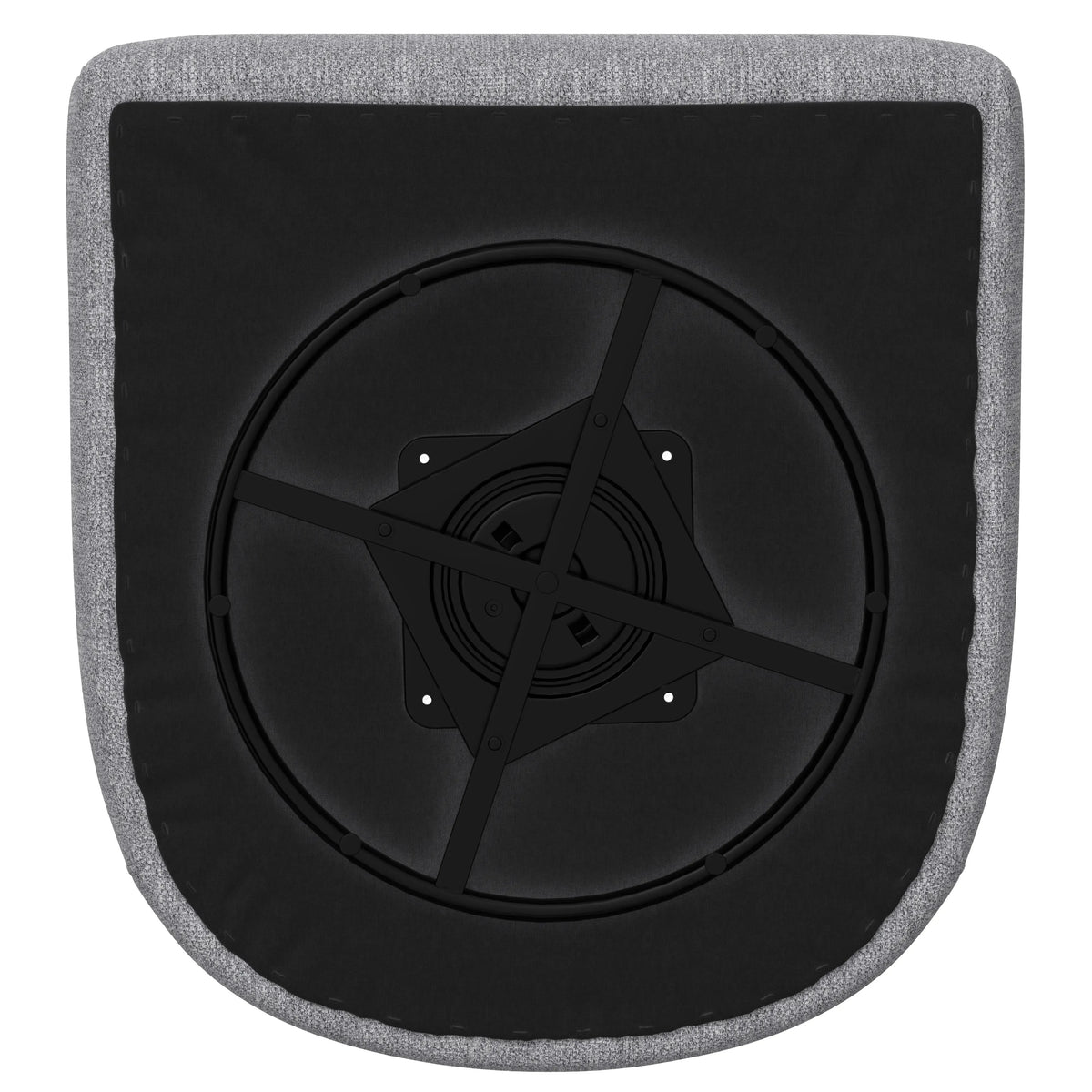 Oliver Swivel Accent Chair Dark Birch