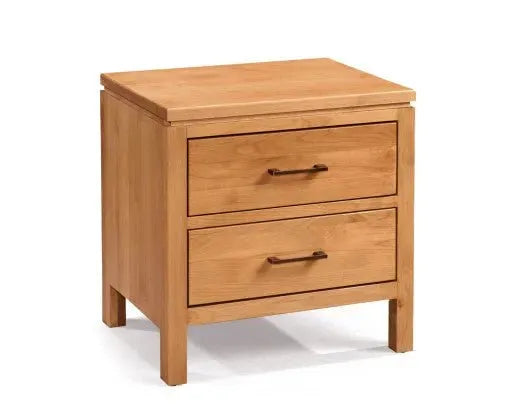 2 West 2 Drawer Wide Nightstand