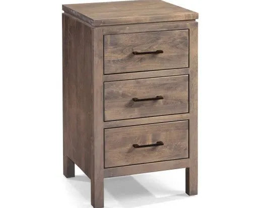 2 West 3 Drawer Nightstand