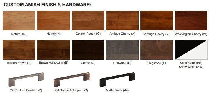 2 West 6 Drawer Combo Dresser