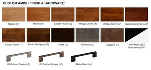 2 West 6 Drawer Combo Dresser