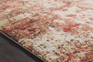 Anastasia AF-06 Rust/Ivory Rug