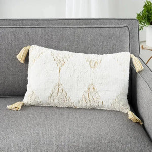 57 Grand by Nicole Curtis AA018 Yellow Pillow