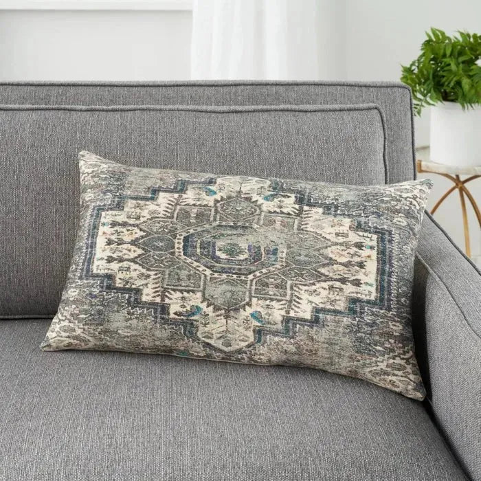 57 Grand by Nicole Curtis GT235 Grey/Multi Pillow