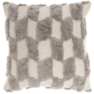 57 Grand by Nicole Curtis RC116 Grey Pillow