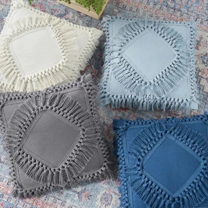 57 Grand by Nicole Curtis RJ199 Navy Pillow