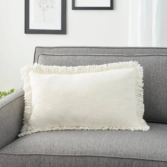 57 Grand by Nicole Curtis ZH017 Ivory Pillow