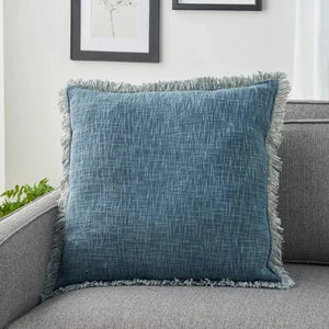 57 Grand by Nicole Curtis ZH017 Navy Pillow