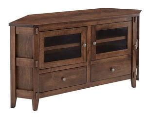 61"W Corner Console